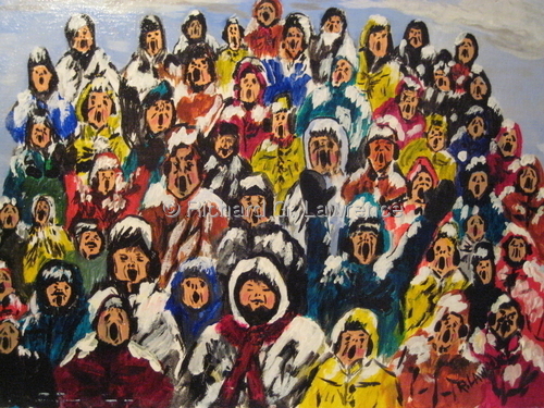 Painting-Figurative-Football Championship !!
