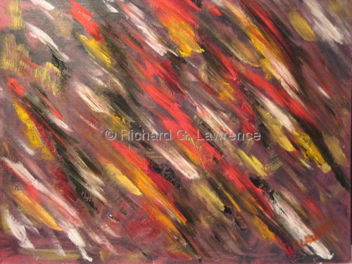 Painting-Impressionism-Meteor Shower 