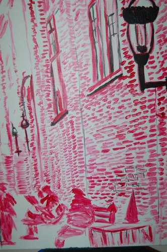 Painting-Cityscape-Central Market