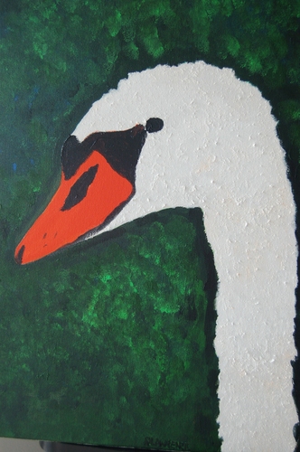 Painting-Animals-Bentley Ridge Swan