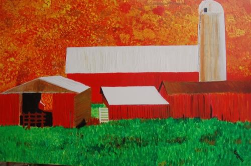 Painting-Still Life-The Farm
