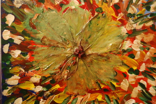Painting-Floral-Abstract Floral 