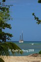Yacht at Pigeon Point
