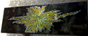 Mixed Media-Gold Nebula Bench