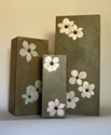 Mixed Media-Dogwood Vases