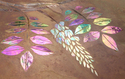 Mixed Media--RepresentationalWisteria Table Detail