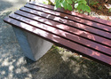 Mixed Media-Agave Bench