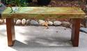 Mixed Media-Heron Bench