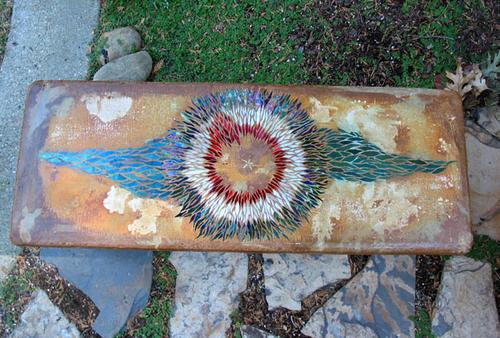 Mixed Media-Non-representational-Flare Bench