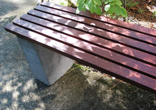 Mixed Media-Agave Bench