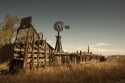 Photography--Color-ArchitectureWindmill Corral