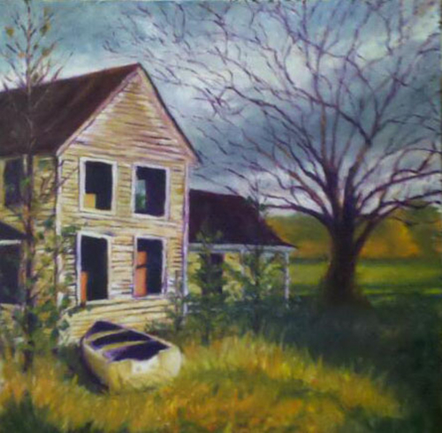 Painting-Landscape-Forgotten in Oriental