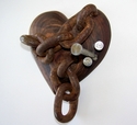Sculpture--WoodUnchain My Heart