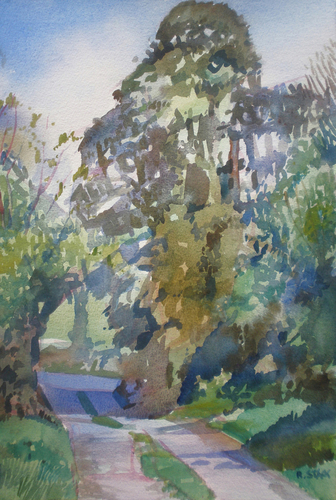 Painting-Road Near Stradbally