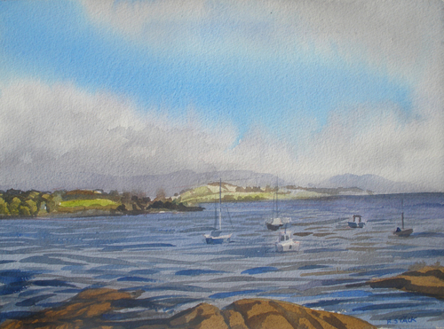 Painting-View of Ballylickey Bay