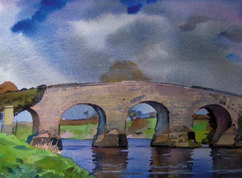 Painting-Bridge at Monasterevin
