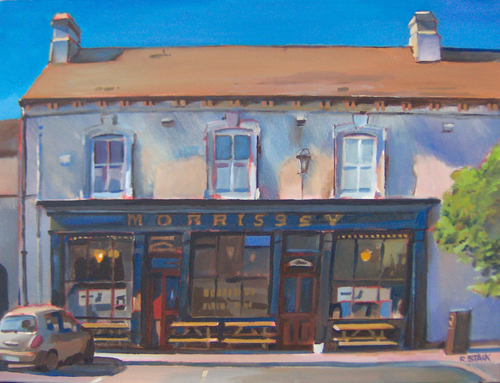 Painting-Cityscape-Morrissey's Pub
