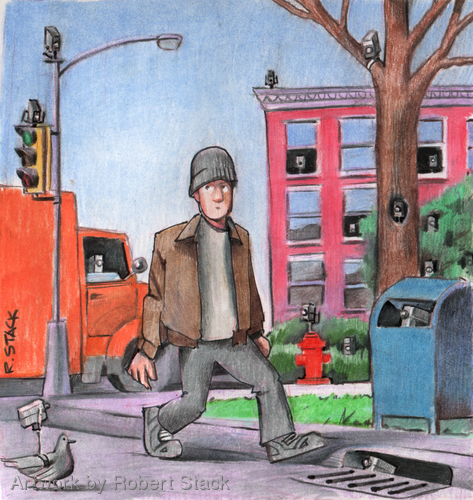 Illustration-Hidden Cameras