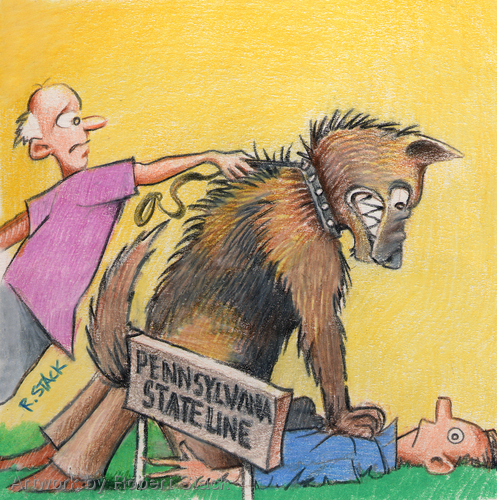 Illustration-Vicious Dog
