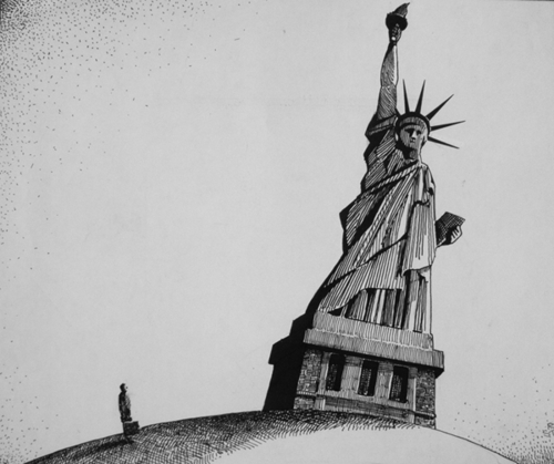 Illustration-U.S. Immigration Policy
