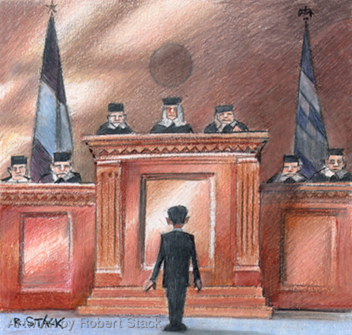 Illustration-The Trial