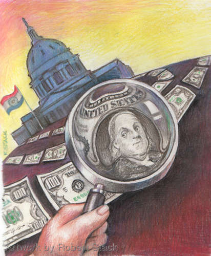 Illustration-Money Trail