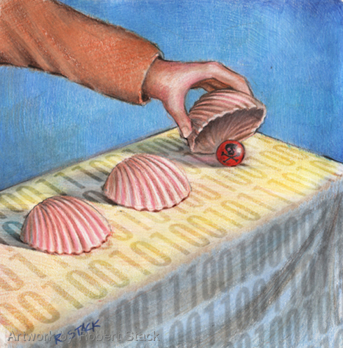 Illustration-Shell Game