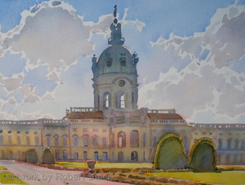 Painting-Landscape-Schloss Charlottenburg