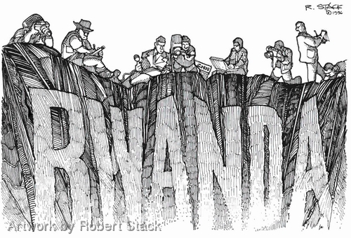 Illustration-Media in Rwanda