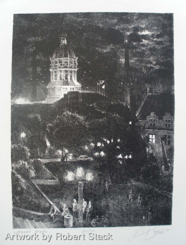 Print Making-Landscape-Library Steps