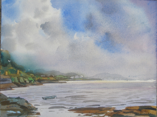 Painting-Light on Bantry Bay