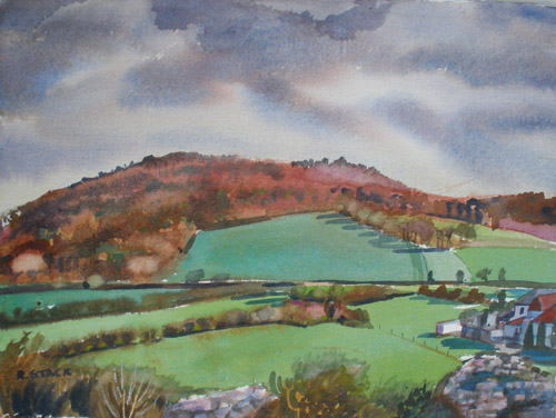Painting-View from the Rock