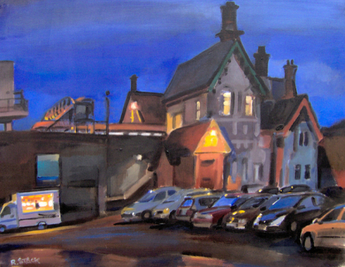Painting-Morning Train