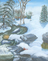 Winterscape East of the Creek