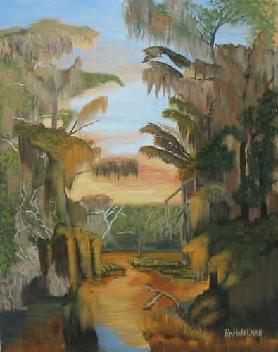 Marsh Sunset at Wakulla Springs