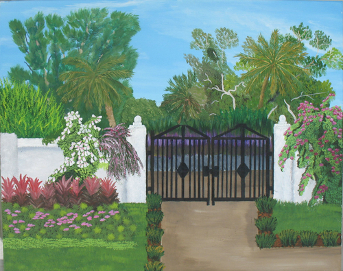 Flowers at The Gate