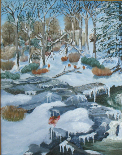 Winterscape West of the Creek