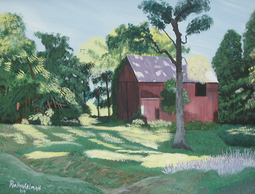 The Barn's Early Light