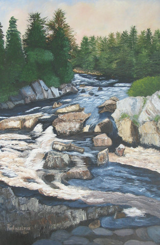 Creek at Carrbridge, Scotland