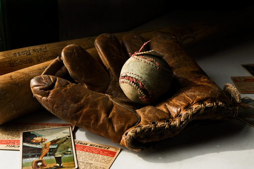 Photography-Still Life-Ball & Glove