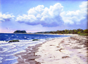Painting--Oil-LandscapePelican Beach, Seabrook Island