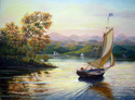 Painting--Oil-LandscapeCatching the Wind