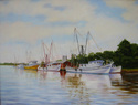 Painting--Oil-SeascapeCherry Point Line Up