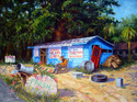 Painting--Oil-LandscapeGinny's Open Air Market