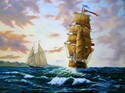 Painting--Oil-SeascapeOff the Coast of Norway