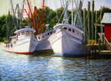Painting--Oil-LandscapeSunny Day at Cherry Point