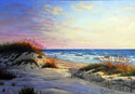 Painting--Oil-LandscapeNORTH BEACH EVENING