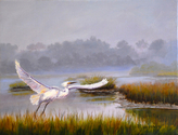 Painting--Oil-LandscapeTAKING FLIGHT #2
