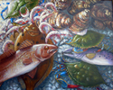 Painting--Oil-AnimalsLow Country Bounty