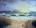 Painting--Oil-LandscapeBeach Breeze